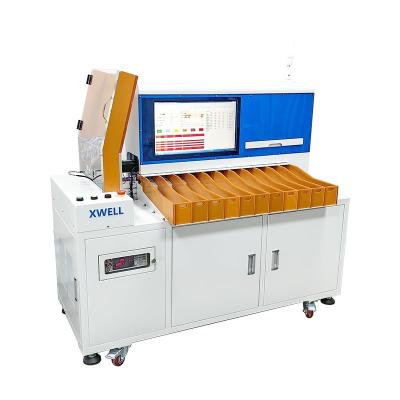 China 11 Channel Battery Cell Sorting Machine For 18650 26650 21700 Voltage And Resistance Testing for sale