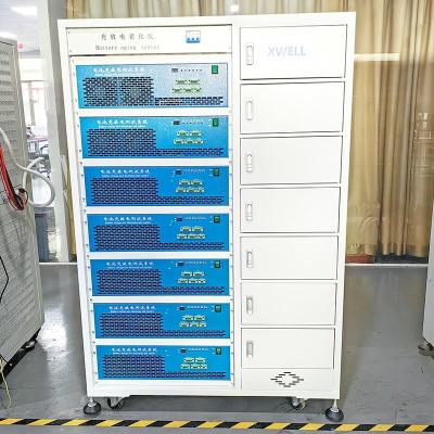 中国 7 Channel Charge And Discharge Li Ion Battery Aging Test Machine 販売のため