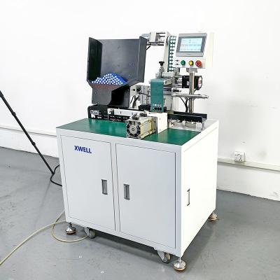 China Cylindrical Cell Battery Labeling Pasting Machine Battery Insulation Paper Sticking Machine for sale