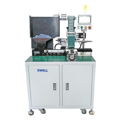 China Cylindrical Battery Cell Labeling Pasting Machine Automatic Insulation Paper Sticker Battery Sticking Machine for sale