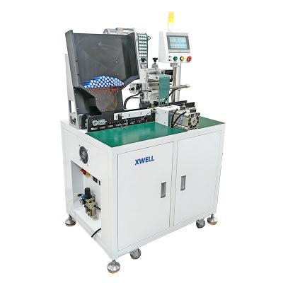 中国 18650 21700 26650 32650 50100 Aa Aaa Battery Cylinder Cell Insulation Terminal Paper Sticking Labeling Machine 販売のため