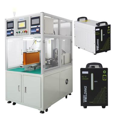 China Lithium Ion Battery Spot Welding Machine , Double Side 18650 Welding Machine for sale