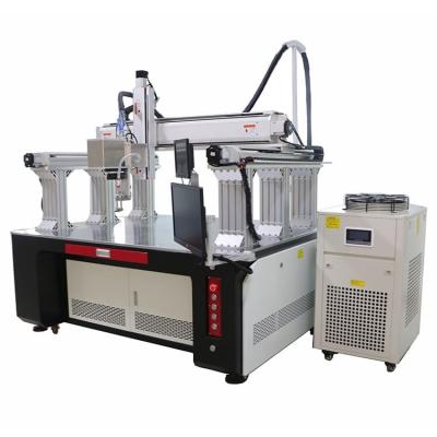 China 4 Axis Battery Laser Welding Machine 1000w With Longmen Gantry Frame for sale