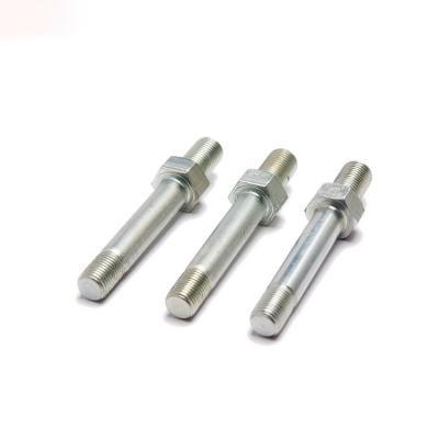 China DIN ANSI GB Manifold Bolt Stud And Nut Double End Stud Bolts And Nuts for sale