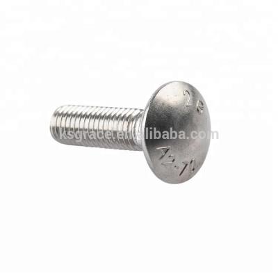 China Stainless Steel Coach Bolt Square Long Neck Carriage Bolt for sale