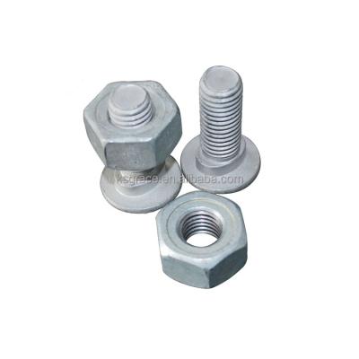 China HDG Bolts And Nuts Hot Dip Galvanized Hex Bolt for sale