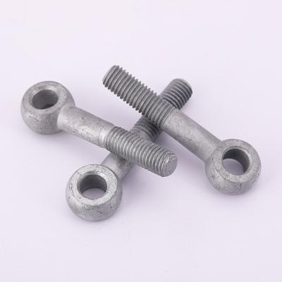 China Galvanized Hook Hinge Lifting Eye Bolts Carbon Steel Stainless Eye Bolts for sale