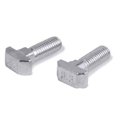 China DIN188 DIN186 Stainless Steel Hammer Head Bolts T Head Bolts With Double Nib for sale