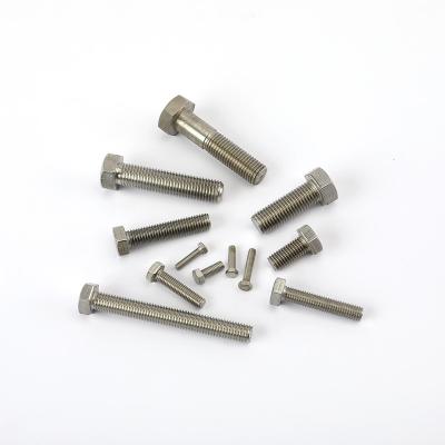 China Stainless M27 Hex Head Bolt Fastener DIN931 Bolzen Screw 16mm M40 High Strength TC Bolt Nut Washer A358 for sale
