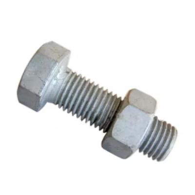 China Compliant High Tension HDG Hex Bolts hdg astm a325 heavy hex bolt high tension bolt for sale