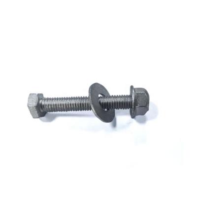 China Dacromat Fasteners Hex Bolt And Nut Set With Washer DIN 933 Bolt And Nut Set Dacromat Bolts for sale
