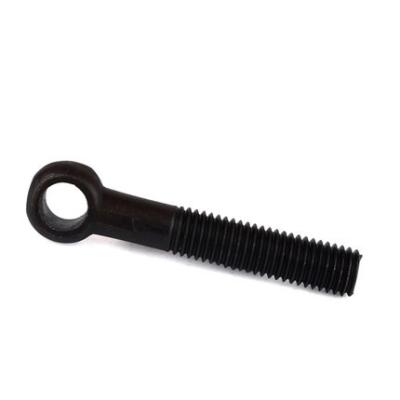 China Carbon Steel Lifting Eye Bolt DIN444 Black Oxide Coating Eye Bolt Grade 4.8 for sale