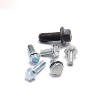 China 10.9 High Tensile Motorcycle Grade 12.9 9.8 8 Hexagon Flange Bolts M4 M6 M7 M8 M10 M19 M21 for sale