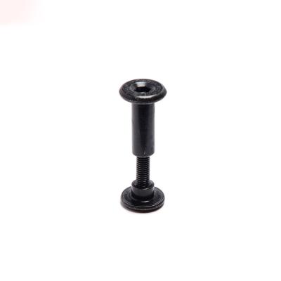 China Black Plated Chicago Screw Binding Post Screw Male And Female Screw for sale