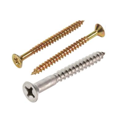 China Inch Cross Recessed Countersunk Head Wood Screws for sale