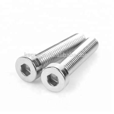 China Stainless Steel Hexagon Socket Thin Head Screws DIN7984 for sale