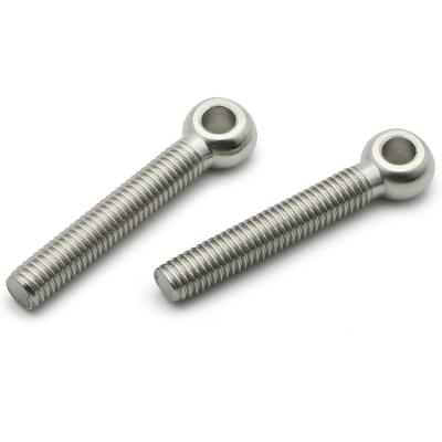 China DIN444 factory supply eye bolt screw Forged No Shoulder Metric Coarse Eye screw for sale
