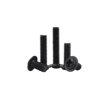 China ISO7380-2 Carbon steel Black oxide Hex Socket Button Head Screw for sale