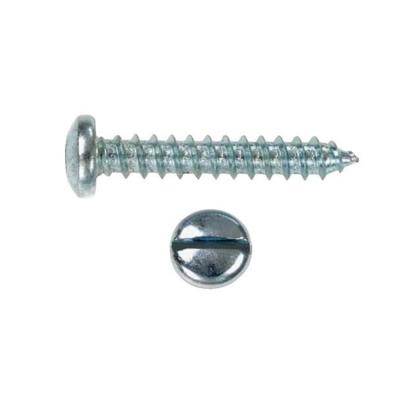 China ODM OEM Zinc Plated Slotted Screws Pan Head Tapping Screw for sale