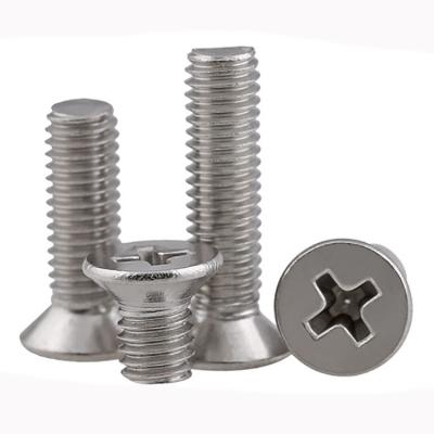 China DIN965 Stainless Steel Countersunk Head Bolts DIN 965 Countersunk Head Screw for sale