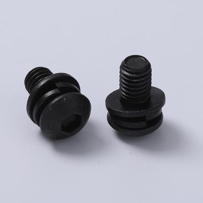 China ISO7380 Button Head Composite Screws Inner Hexagon Pan Attachment Bolt for sale