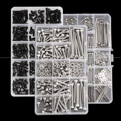 China Hexagon Socket Head Screws And Nuts sets M3 M4 M5 Carbon Steel Stainless Steel Hexagon Socket Head Screws And Nuts sets for sale
