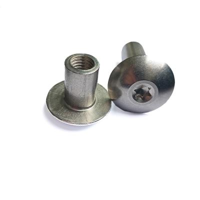 China Round Sleeve Nuts Internal Thread Round Coupling Nut Sleeve Nut for sale
