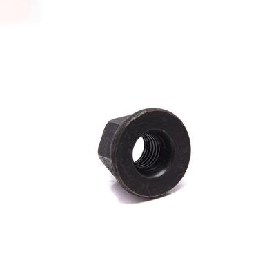 China DIN 6331 Hexagon Flange Nuts With Collar Bright Neat Body for sale