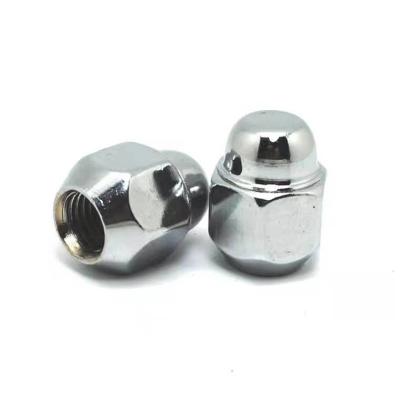 China Universal 19mm 21mm Hubs Lugs Chrome Nut For Wheel Nut Cover for sale