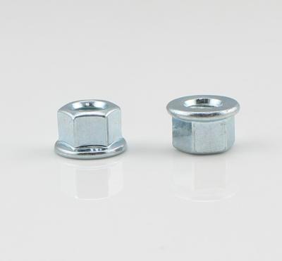 China Metric Metal Stainless Steel Flange Nuts Non Slip Hexagon Flange Nut for sale