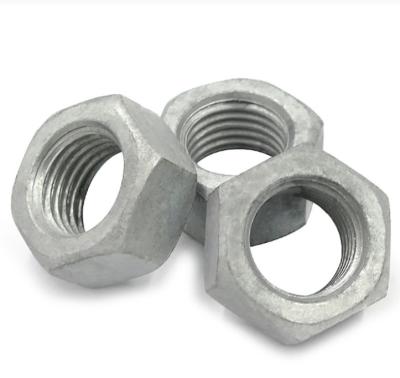 China GB52 Hot Dip Galvanized Hexagon HDG Nuts M2 - M64 Size for sale