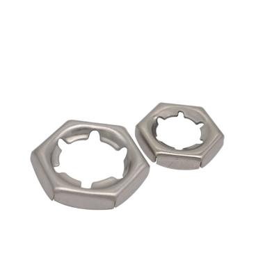 China DIN 7967 Self Locking Counter Nuts Tight Nut DIN7967 GB 805 Self Locking Counter Nuts for sale