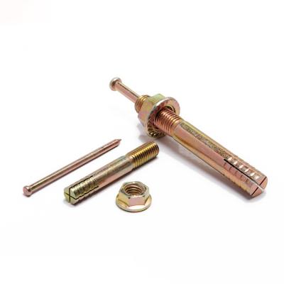 China Zinc Plated Pin Type Anchor Bolts M6-M24 Hammer Drive Anchor for sale