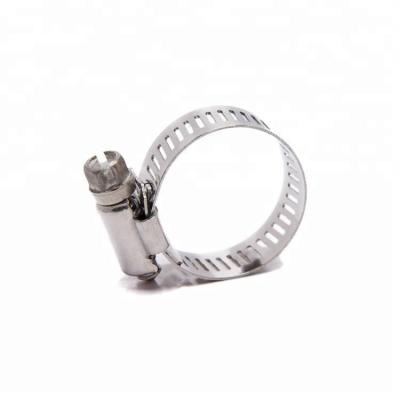 China Heavy Duty Pipe Fitting Type Hose Clamp Stainless Steel  Hot Hose Worm Clamp for sale