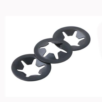中国 Carbon Steel Club Bearing Clip Ring Star Toothed Lock Washer Retaining Starlock Washer For Shaft 販売のため