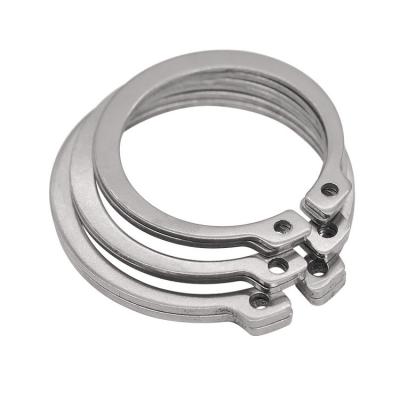 China Plain C Type Retaining Ring / Circlips / Open End Lock Washer à venda