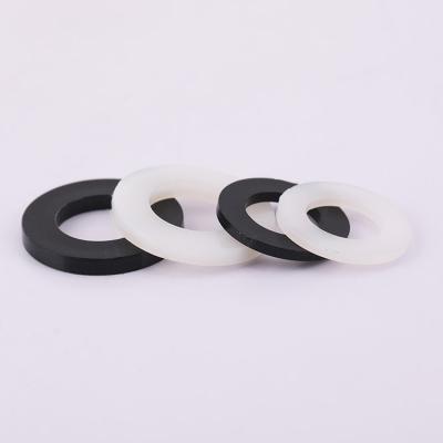 China 3/8 Nylon 6/6 Flat Plastic Washer Din125 White Black en venta