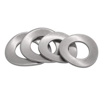 China 200HV 304 Stainless Steel Zinc Wave Spring Washers Small Waveform Flat Washer for sale