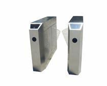 China 304 Stainless Steel Entrance Flap Barrier Turnstile Gate With Access Control System for sale