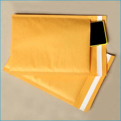 China Gold Kraft Envelopess Self Seal Paper Bubble Mailing Bags For Stationery for sale