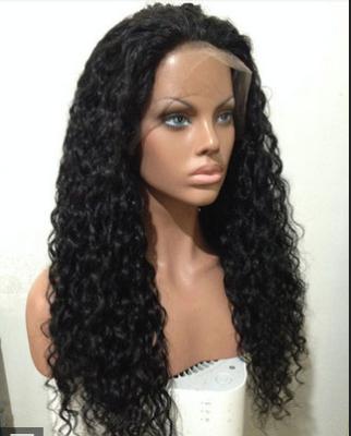 China Mixed Color 100% Peruvian glueless human hair full lace wigs With Combs / Straps for sale