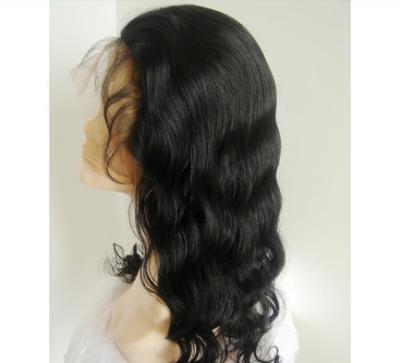 China Popular 20 Inch Kinky Curly Human Hair Full Lace Wigs Bouncy And Soft for sale