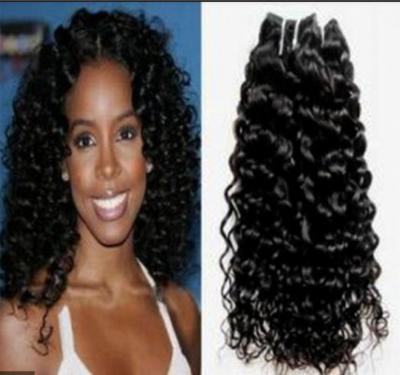 China Soft  Kinky Curly Brazilian Curly Human Hair Weave For Dream Girl for sale