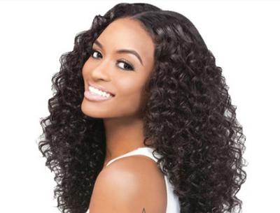 China Double Drawn Real Brazilian Human Hair Extensions With Soft And Clean for sale