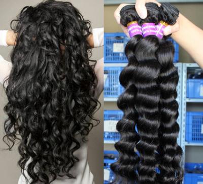 China Virgin Remy Unprocessed Peruvian Human Hair No Tangle No Shedding Double Wefted for sale