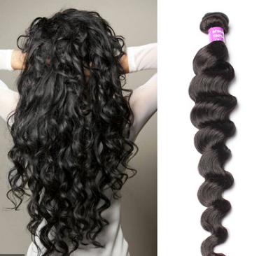 China Water Wave peruvian body wave virgin hair Remy Weft Hair For Black Women for sale