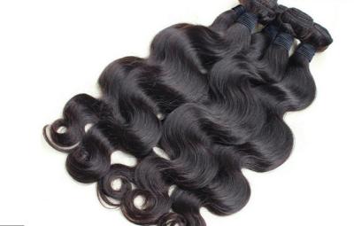 China Malaysian Weft Natural Virgin Hair Extensions Deep Body Wave Unprocessed for sale