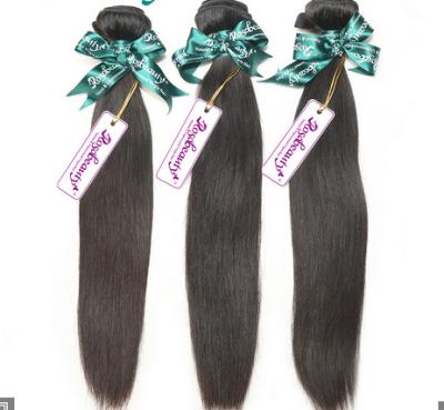Китай Выдвижение человеческих волос черных волос девственницы ранга 6A бразильское продается