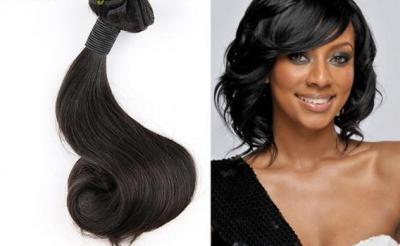China Natural Black 1b# Grade 7A Virgin Hair Bundles / 10 Inch -14 Inch Customzied Spiral Curl Hair for sale