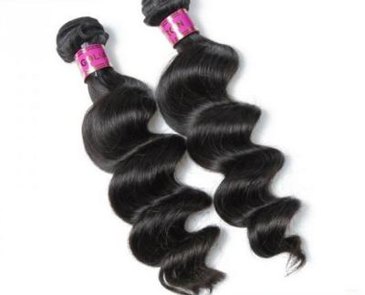 China Long-Lasting Real Natural Virgin Hair Loose Wave Hair For Black Women for sale